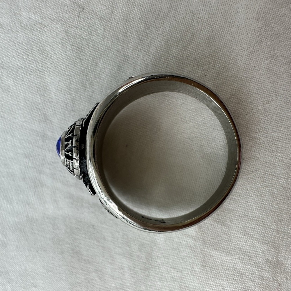 Keystone Valadium Kennedy High School Class Ring Silver Tone Size 7 2015 Hannah - Picture 6 of 8